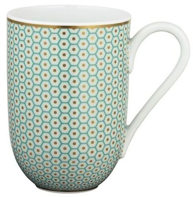 Raynaud Tresor Turquoise Mug 10 Oz N3 8 cm. 3.15 Inch Diameter 0561-37-314030SB, MPN: 0561-37-31403…