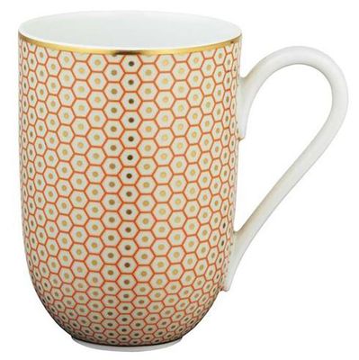 Raynaud Tresor Orange Mug Motive N 3 Gift Box 8 cm. 3.15 Inch Diameter 0552-37-314830GB, MPN: 0552-…