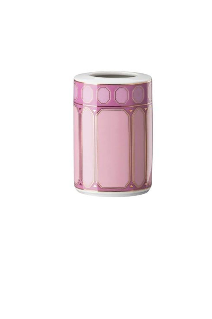 Rosenthal Swarovski Signum Vase 3 Inch Rose Pink 10570-426350-26008, MPN: 10570-426350-26008, 79095…