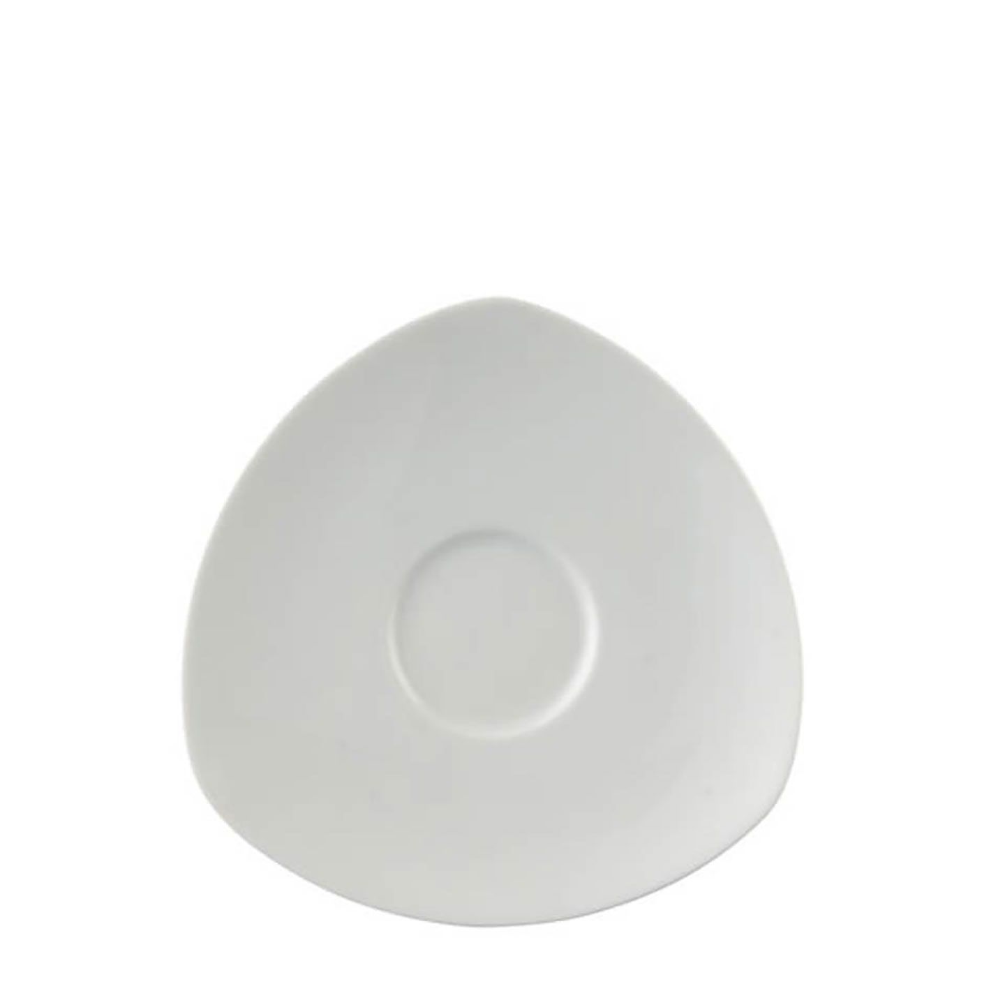 Thomas Vario White Coffee Saucer 6 1/2 Inch Triangular 11455-800001-16741, MPN: 11455-800001-16741,…