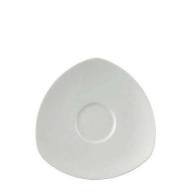 Thomas Vario White Coffee Saucer 6 1/2 Inch Triangular 11455-800001-16741, MPN: 11455-800001-16741,…