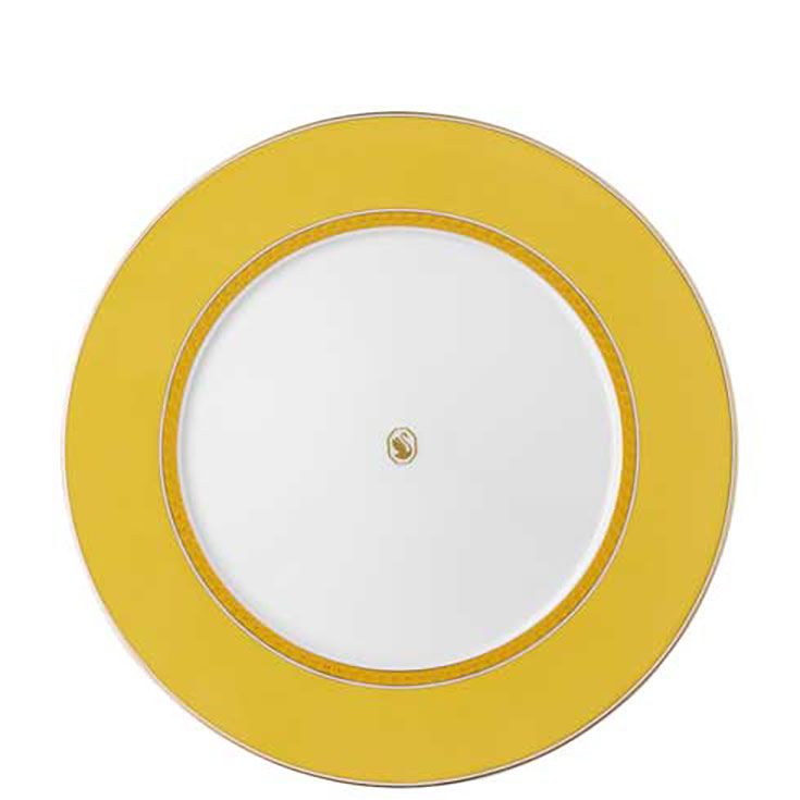 Rosenthal Swarovski Signum Dinner Plate 11 1/2 Inch Jonquil Yellow 10470-426352-10249, MPN: 10470-4…