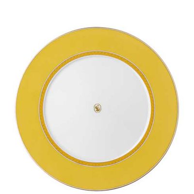 Rosenthal Swarovski Signum Dinner Plate 11 1/2 Inch Jonquil Yellow 10470-426352-10249, MPN: 10470-4…