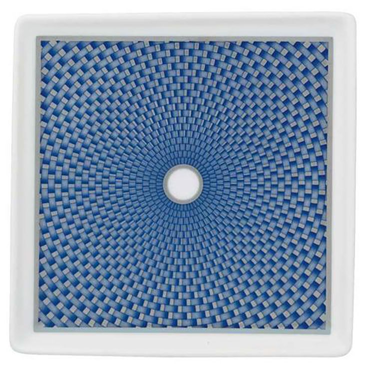 Raynaud Tresor Bleu Motif N 1 Tray 4.33 X 4.33 Inch In A Holster 0544-33-617811, MPN: 0544-33-61781…