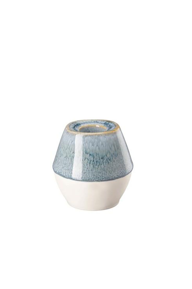 Rosenthal Junto Aquamarine Stoneware Candleholder 2 3/4 Inch 21540-405253-65807, MPN: 21540-405253-…