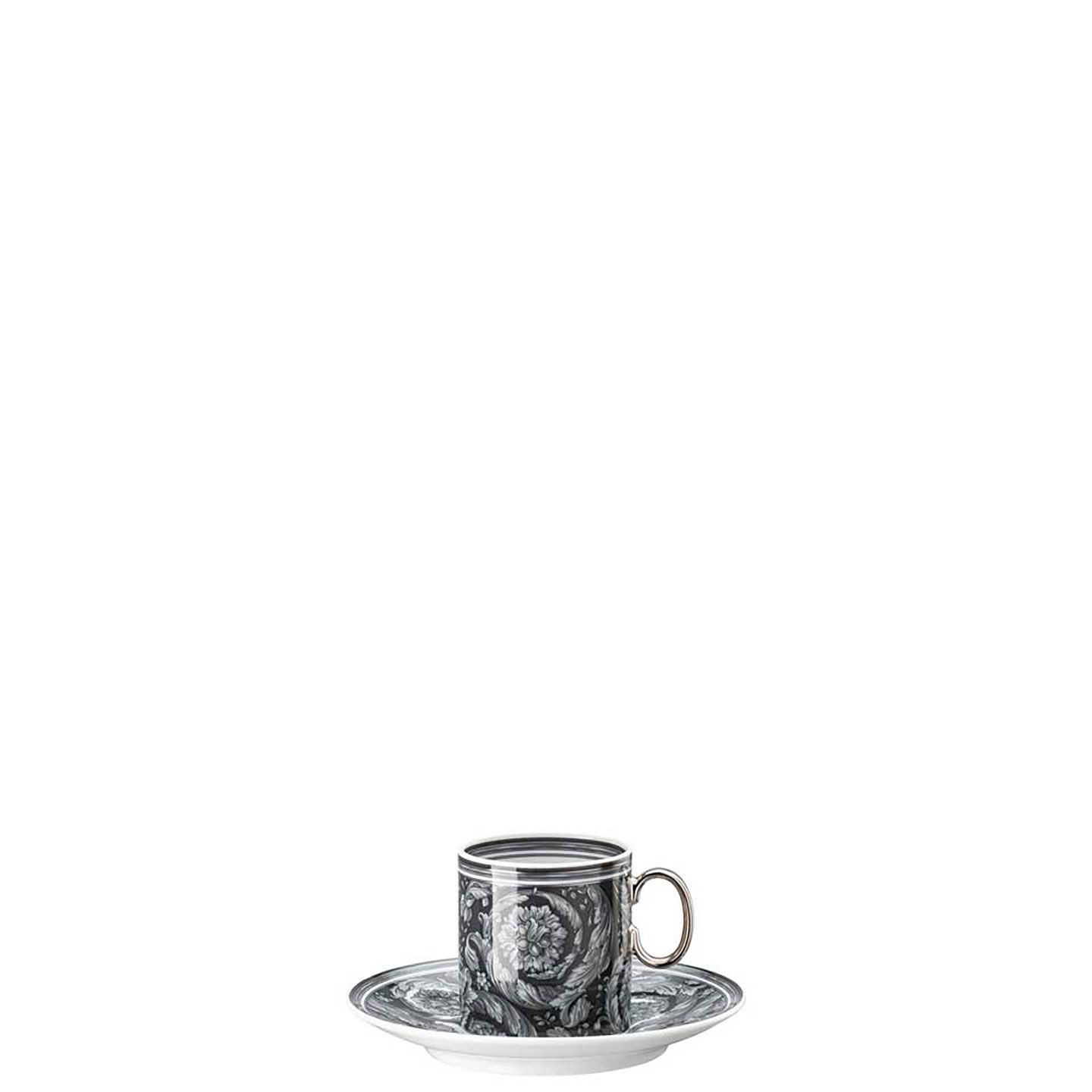 Versace Barocco Haze Ad Cup &amp; Saucer 4 1/4 Inch 19335-403767-14715, MPN: 19335-403767-14715, 790955…