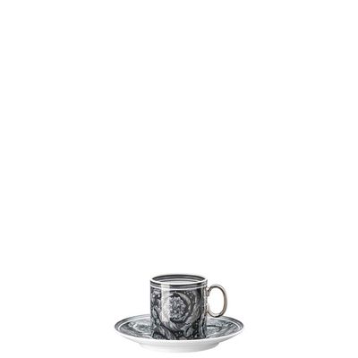 Versace Barocco Haze Ad Cup &amp; Saucer 4 1/4 Inch 19335-403767-14715, MPN: 19335-403767-14715, 790955…