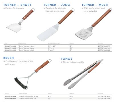 Frieling Texas BBQ brush steel 15.5 x 6.25 x 1 Inch, MPN: K1066792838, UPC/EAN: 4007371063616