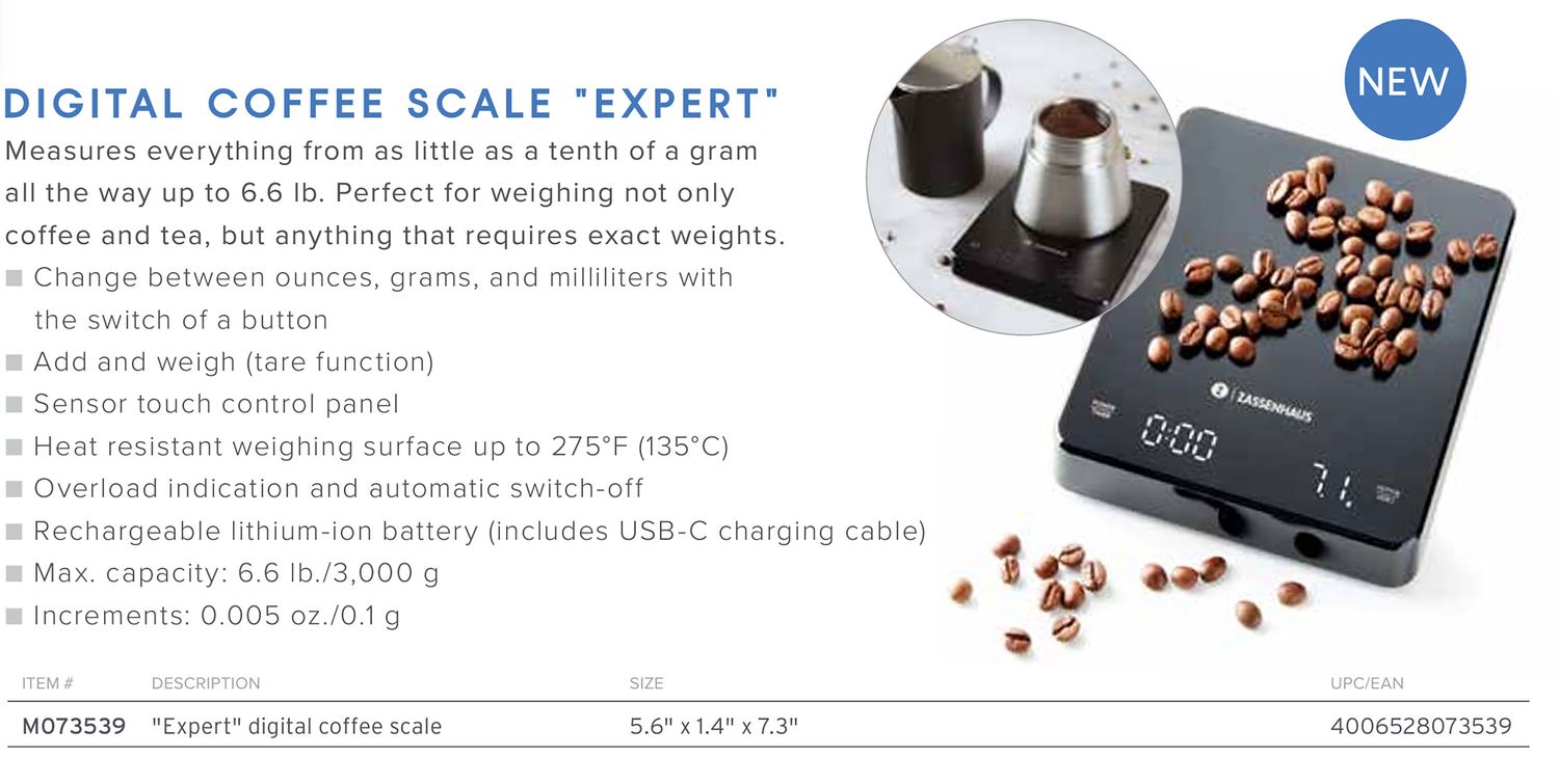 Frieling Expert Digital coffee scale, MPN: M073539, UPC/EAN: 4006528073539
