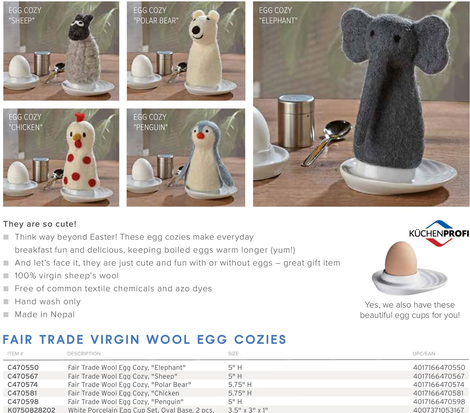 Frieling Egg Cozy Chicken 5.75 InchH, MPN: C470581, UPC/EAN: 4017166470581