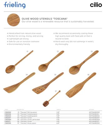 Frieling Toscana Cooking spoon 9.8 Inch, MPN: C182026, UPC/EAN: 401716618226