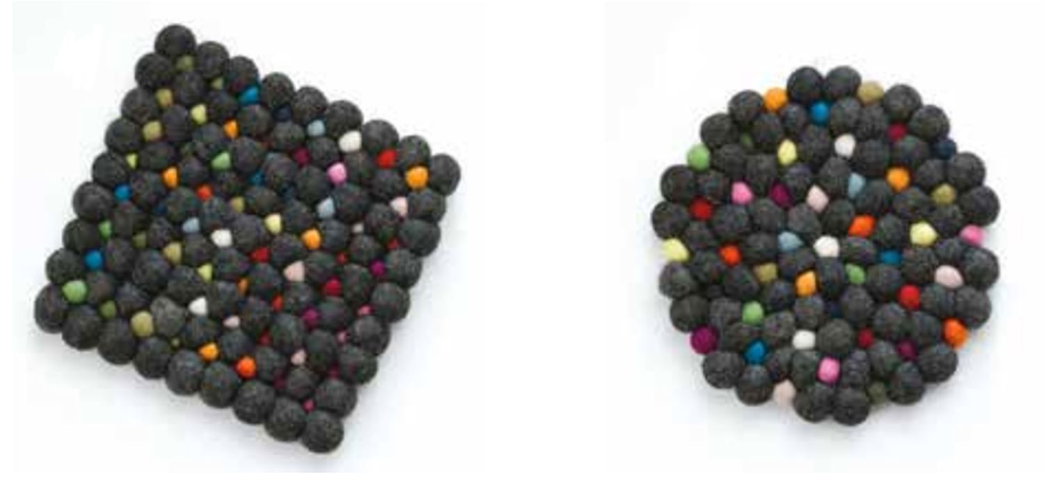 Frieling Nero Virgin Wool Trivet Square 8X8 Inch, MPN: C469967, UPC/EAN: 4017166469967