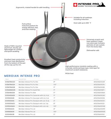 Frieling Meridian Intense Pro Lid 8 Inch Diameter, MPN: S1315506120, UPC/EAN: 4052356010499