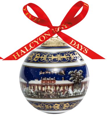 Halcyon Days London Palace by Night Bauble Ornament , MPN: BCLP1911XBN