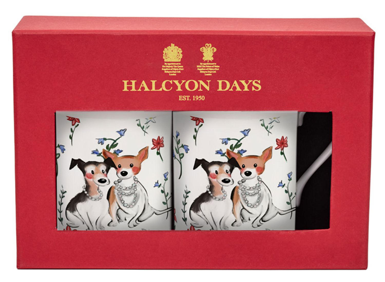 Halcyon Days TR Girls in Pearls N/G Mug Set of 2, MPN: BCTGP01MSN