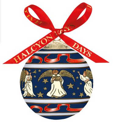 Halcyon Days Hark! the Herald Angel 3 Inch Bauble Ornament, MPN: BCHHA11XBN