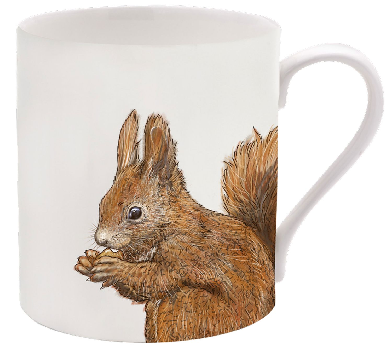 Halcyon Days Woodland Wildlife Squirrel Mug Box of 6, MPN: BCWWS01MMN