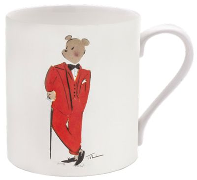 Halcyon Days TR Hal the Bear White N/G Mug, MPN: BCHAC03MGN