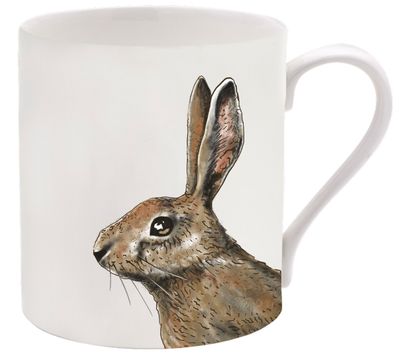 Halcyon Days Woodland Wildlife Hare Mug Box of 6, MPN: BCWWH01MMN