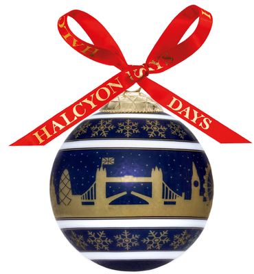 Halcyon Days London Skyline Bauble Ornament , MPN: BCLSL16XBN
