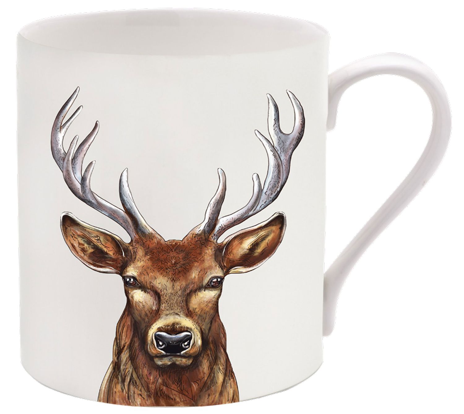 Halcyon Days Woodland Wildlife Stag Mug Box of 6, MPN: BCWST01MMN