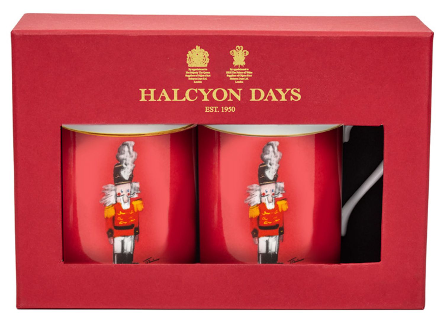 Halcyon Days TR Nutcracker Mug Set of 2, MPN: BCNTC06MSG