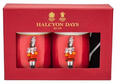 Halcyon Days TR Nutcracker Mug Set of 2, MPN: BCNTC06MSG