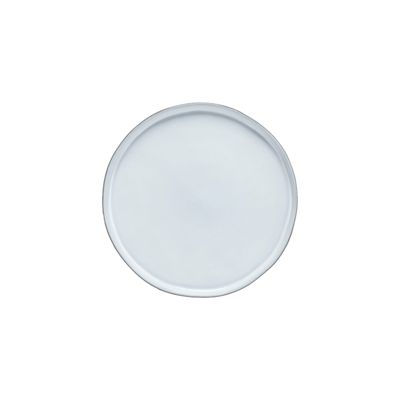 Costa Nova Lagoa Ecogres White Salad Dessert Plate 8 Inch, 1LOP211E-WHI, 5606739960056
