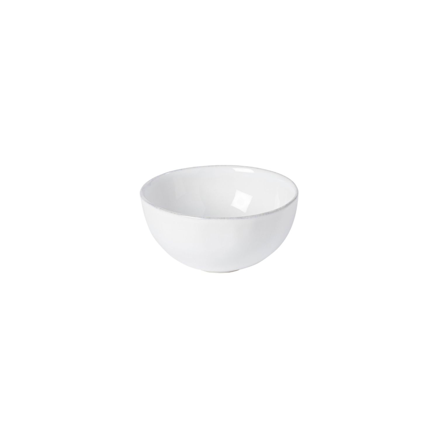 Costa Nova Livia White Fruit Bowl 5 Inch, IOC132-WHI, 5606739960629
