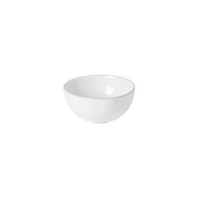 Costa Nova Livia White Fruit Bowl 5 Inch, IOC132-WHI, 5606739960629