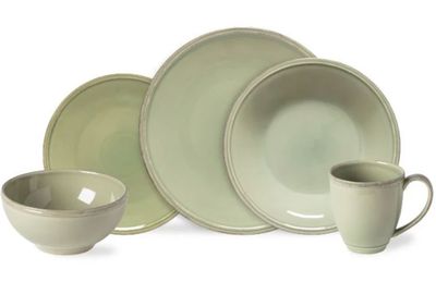 Costa Nova Friso Sage Green Tea Cup 0.26 L 9 Oz., FIC131-SAG, 5606739966676