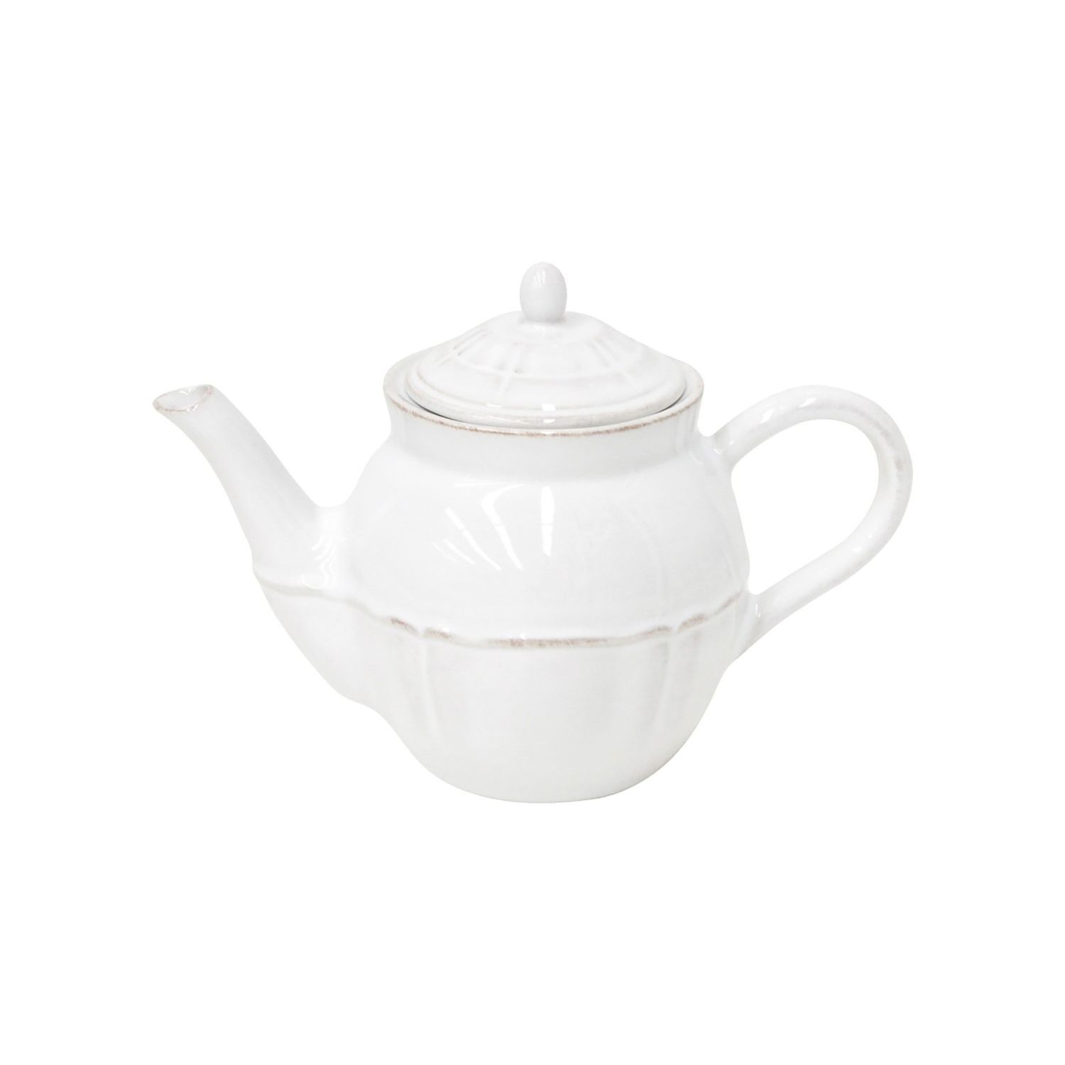 Costa Nova Alentejo White 16 Oz Tea Pot, TX201-WHT, 5606739933319