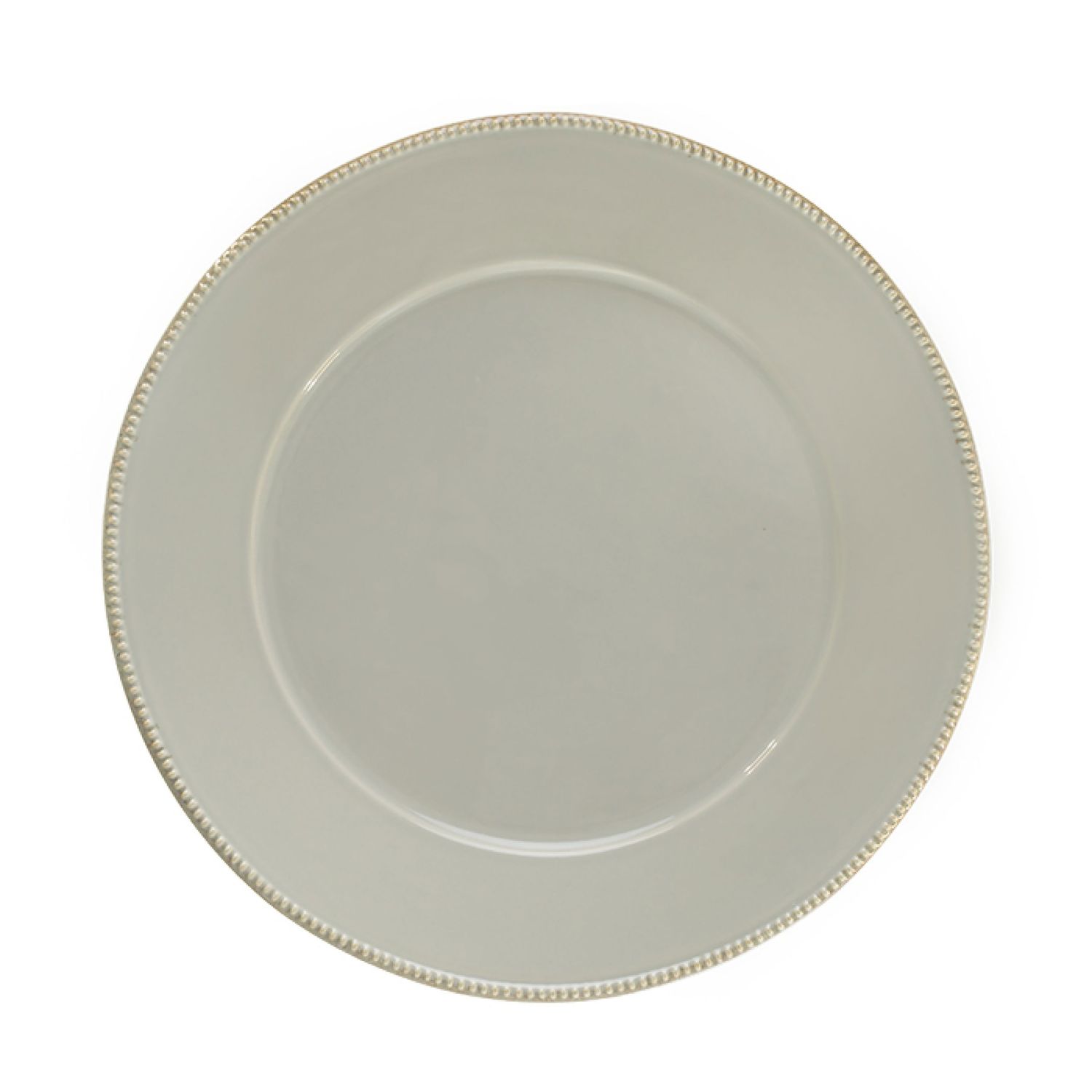 Costa Nova Luzia Ash Grey Charger Plate Platter, PEP335-ASH, 5606739951610