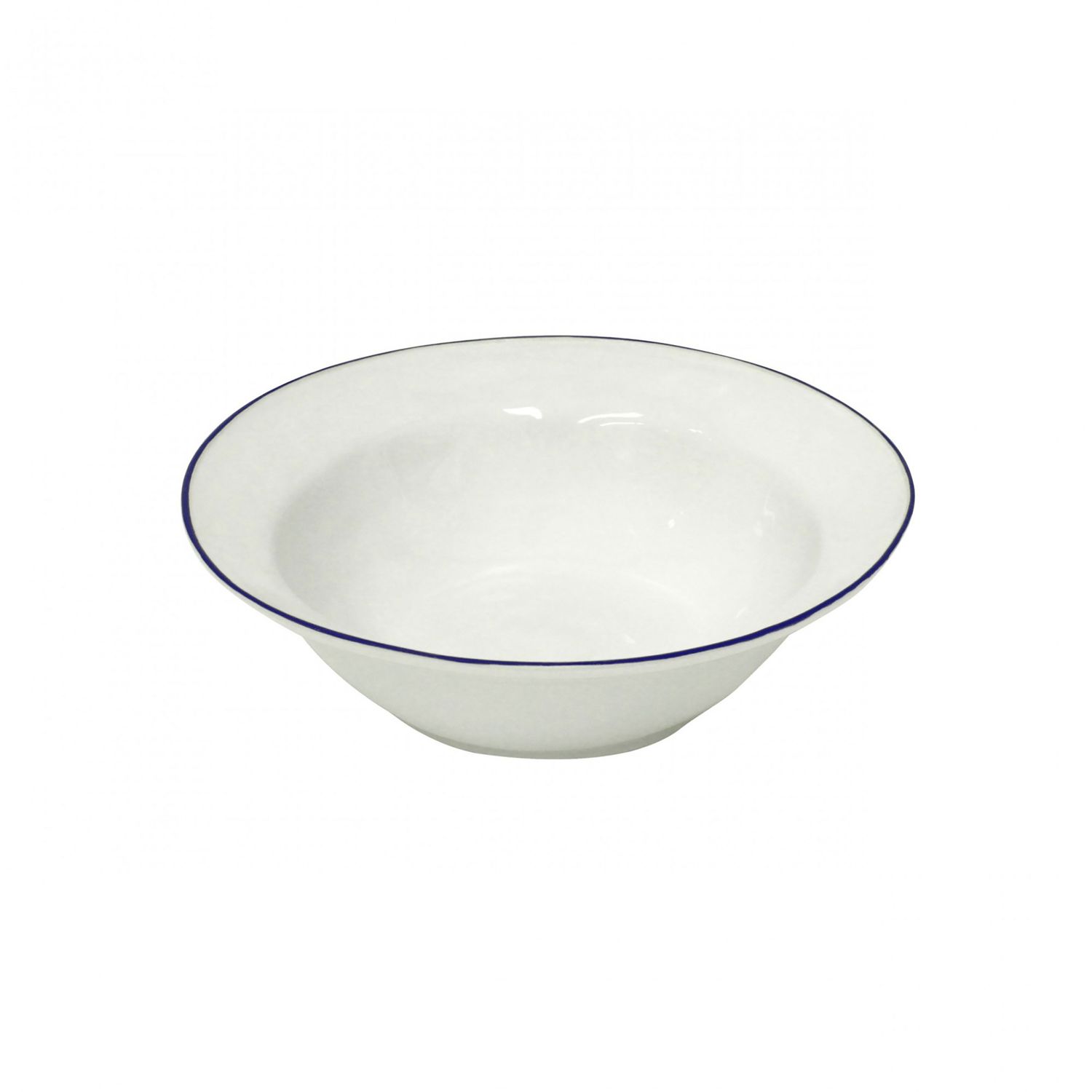Costa Nova Beja White Blue Salad Bowl, ATS301-BLU, 5606739932923