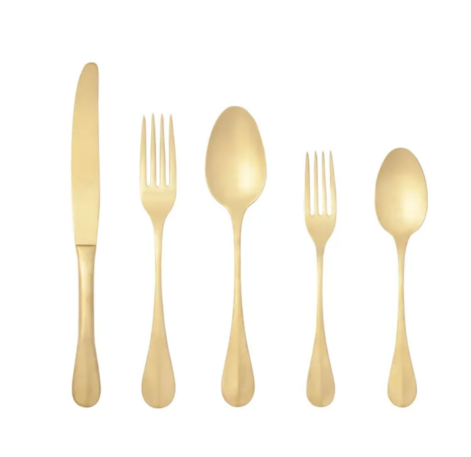 Costa Nova Nau Pvd Gold Hostess Serving Set 4 Piece, C20618-GLD, 5606739963057
