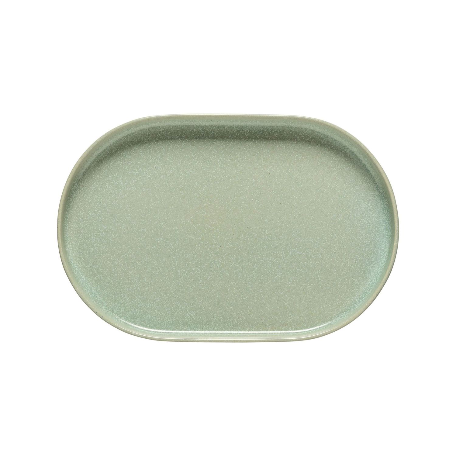 Costa Nova Redonda Bay Leaf Oval Platter 33, RNA331-GRN, 5606739968496