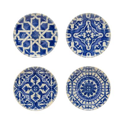 Costa Nova Elements Algarve Set 4 Appetizer Plate 16, SLPS03-ALA, 5606739971663