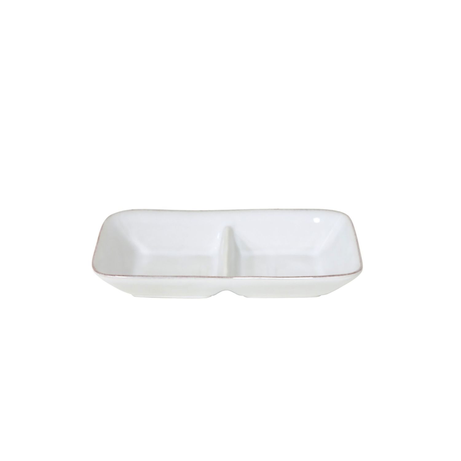 Costa Nova Aparte White Divided Dish, LSR252-WHI, 5606739934231