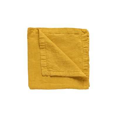 Costa Nova Table Linen Maria Ceylon Yello Place Mat 100% Linen, TX0195-YEL, 5606739963606