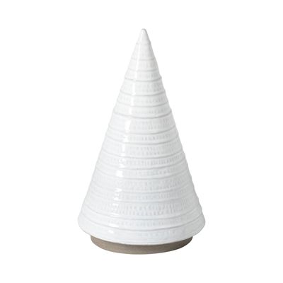 Costa Nova Festa Ecogres White Decorative Tree 26, 10 Inch, 1TRD261E-WHI, 5606739968052
