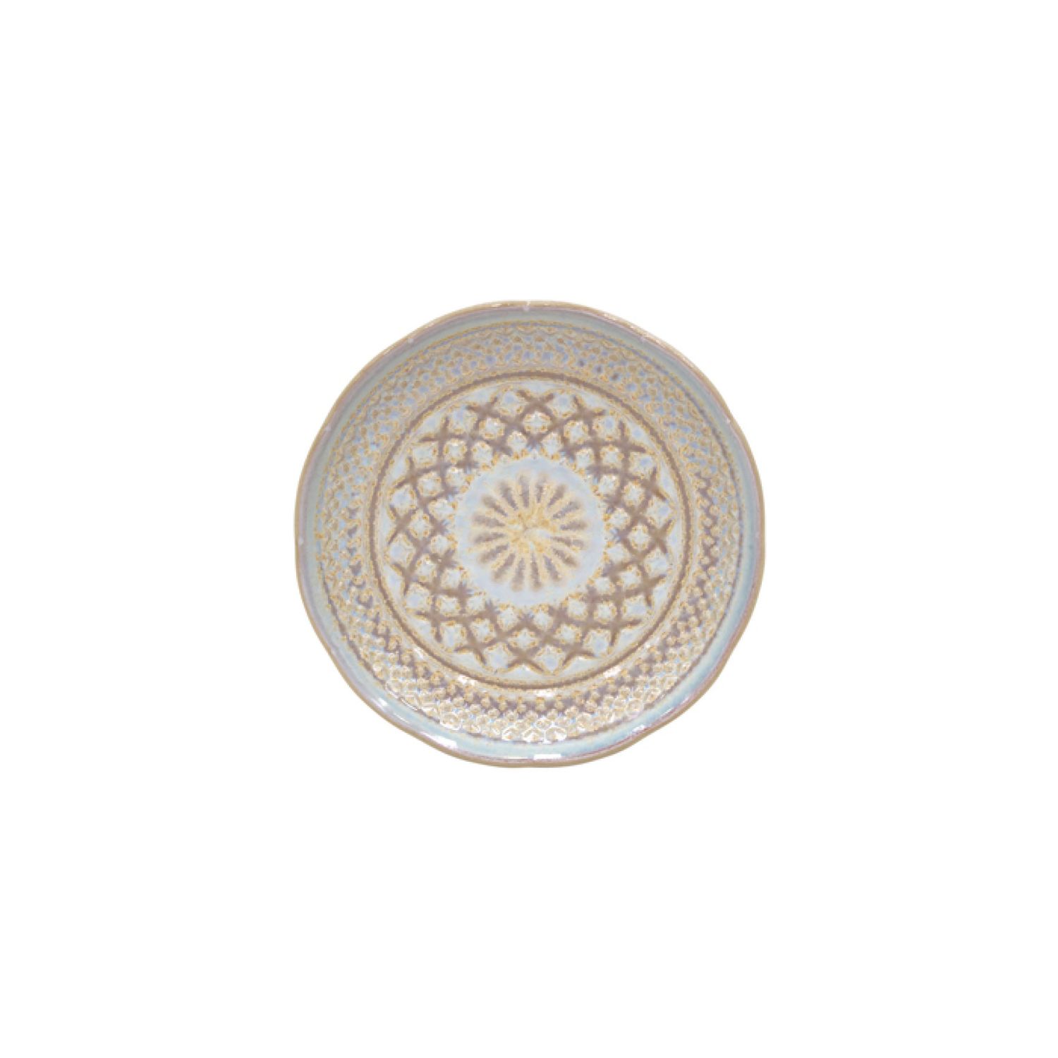 Costa Nova Cristal Nacar Bread Plate, STP151-NAC, 5606739936631