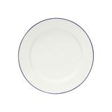 Costa Nova Beja White Blue Dinner Plate, ATP281-BLU, 5606739932862