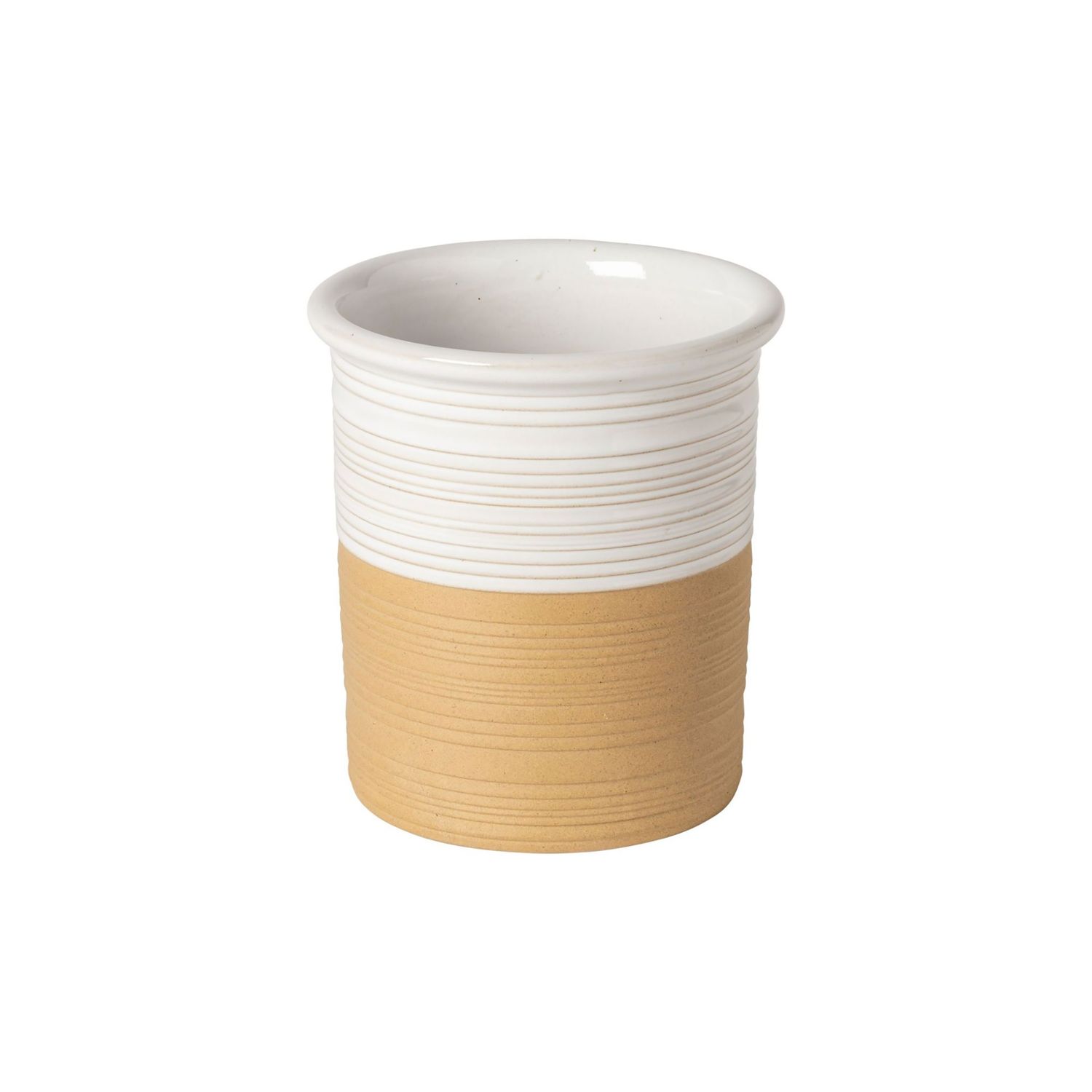 Casafina Scotia White Utensil Holder 17, 2KSV171-WHI, 560673983106