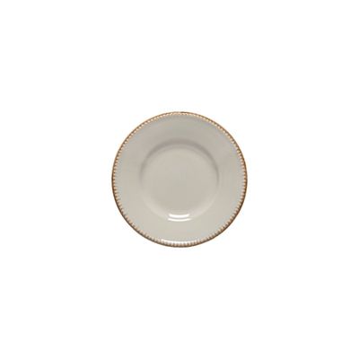 Costa Nova Luzia Ash Grey Round Bread Plate 17, PEP176-ASH, 5606739968243