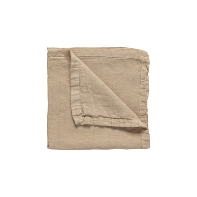 Costa Nova Table Linen Maria Khaki Place Mat 100% Linen, TX0192-KAK, 5606739963576