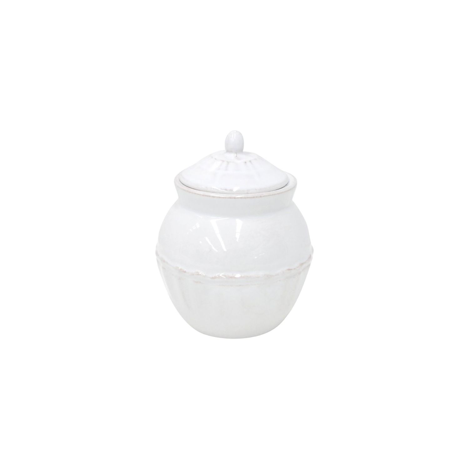 Costa Nova Alentejo White Sugar Bowl, TX131-WHT, 5606739933357