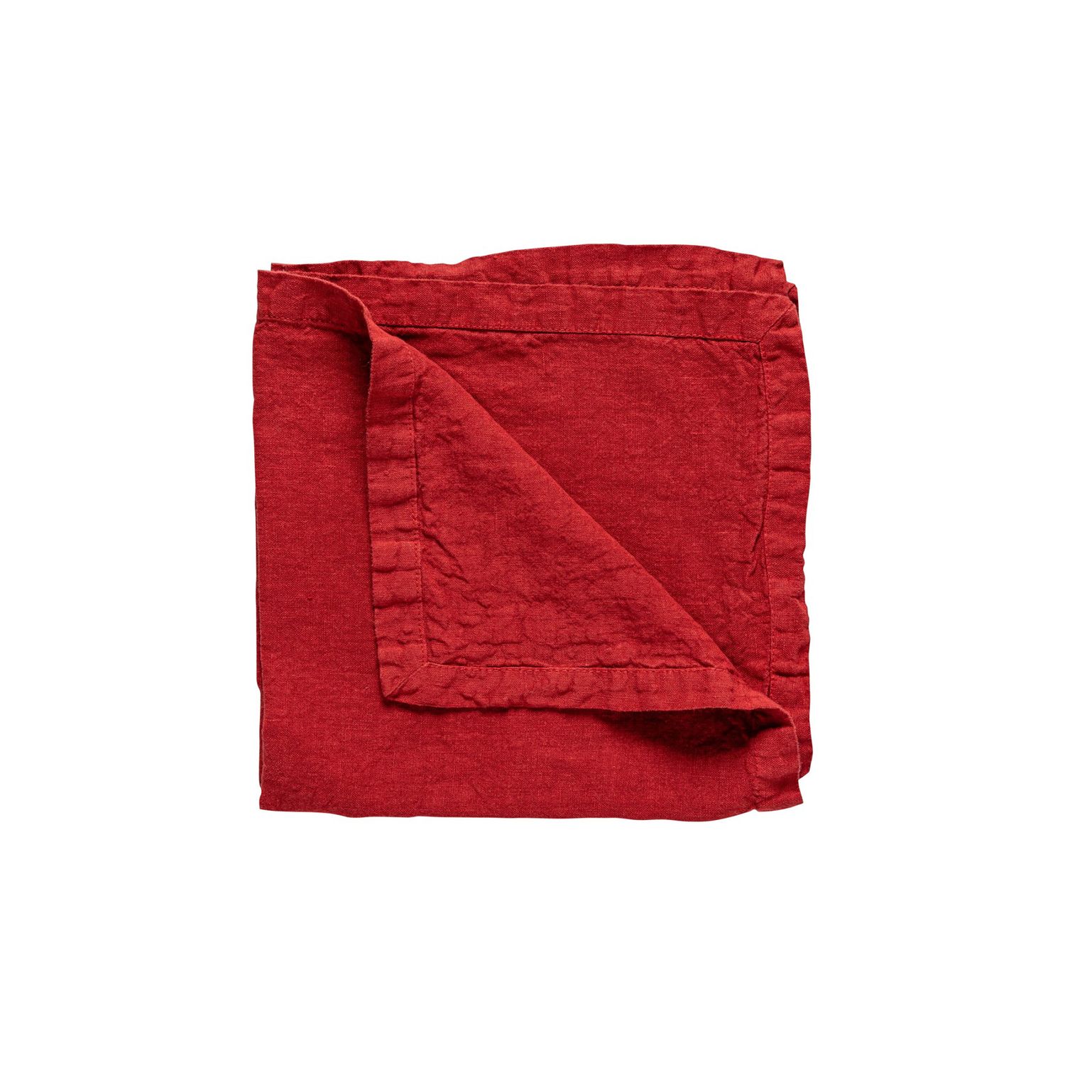 Costa Nova Table Linen Maria Chili Pepper Napkin 100% Linen Ajour, TX0187-CHI, 5606739963521