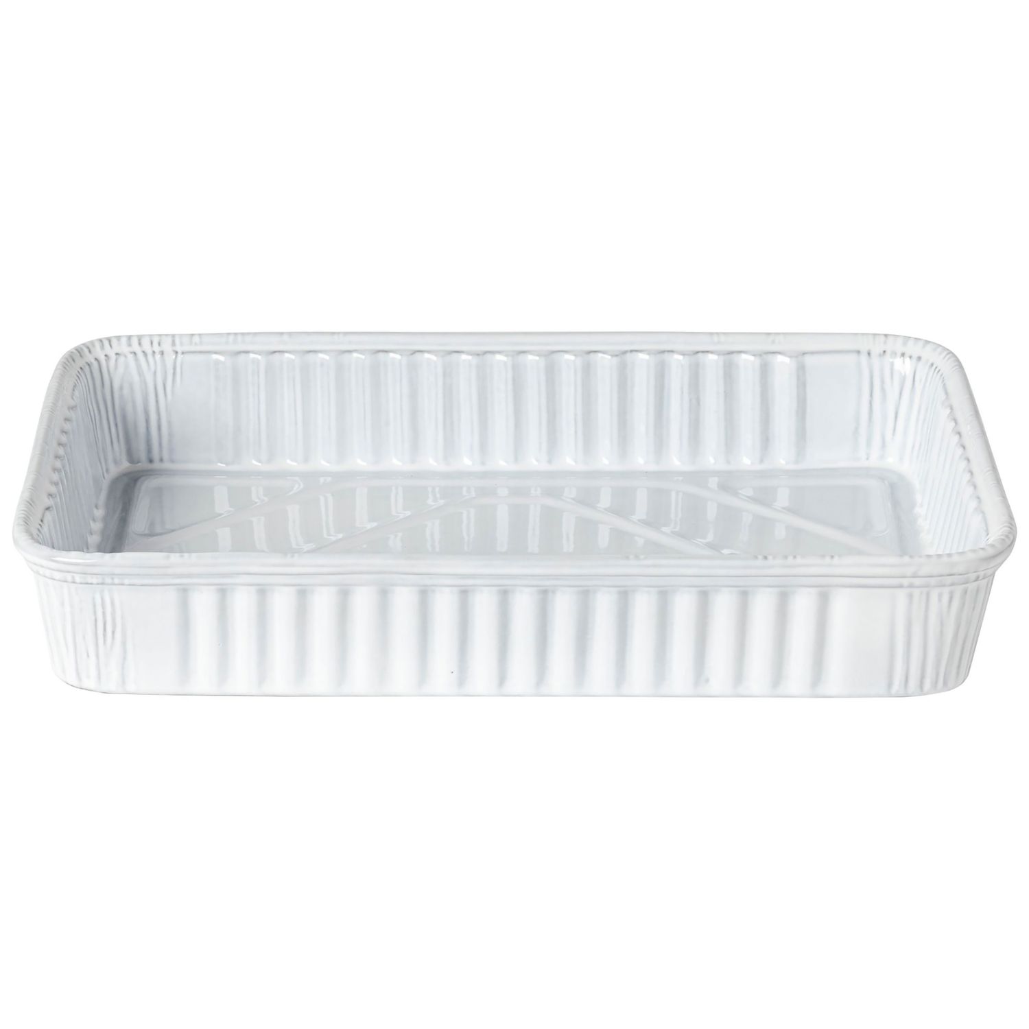 Costa Nova Festa Ecogres White Rectangular Tray Baker 33, 1DIR333E-WHI, 5606739968014