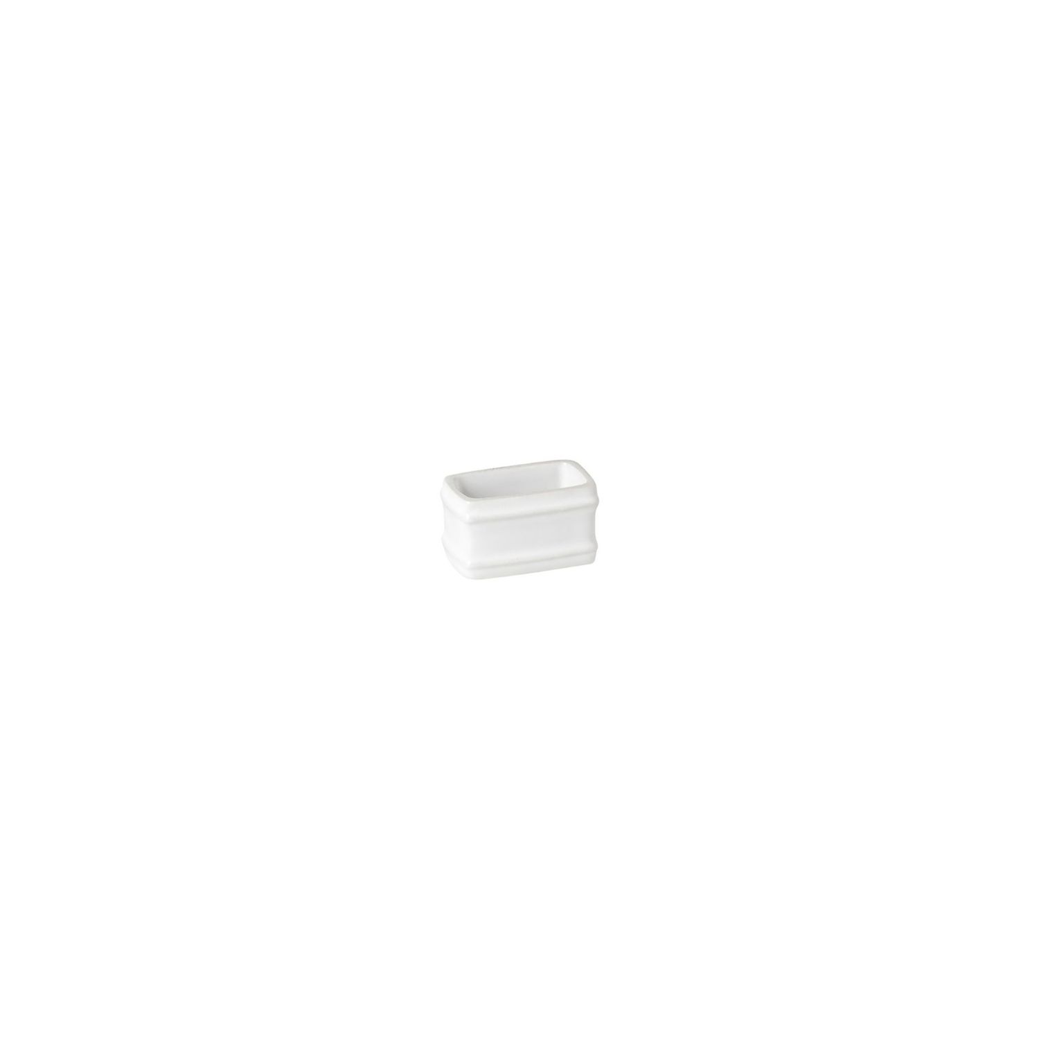 Costa Nova Friso White Set 4 Napkin Rings Rectangular 5, FIDS01-WHI, 5606739969332