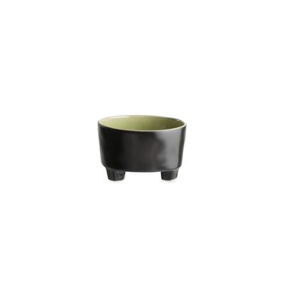 Costa Nova Riviera Vert Frais 5 1 2 Inch Footed Bowl, VES141-VRF, 5606739934866